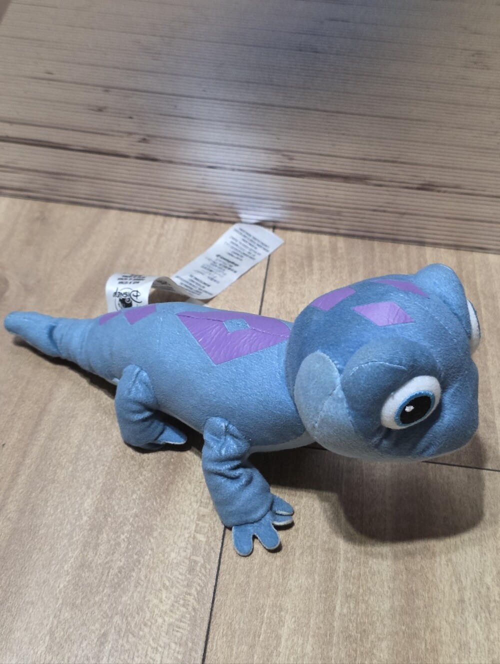 Disney Frozen II Bruni The Fire Spirit Blue Plush Stuffed Salamander